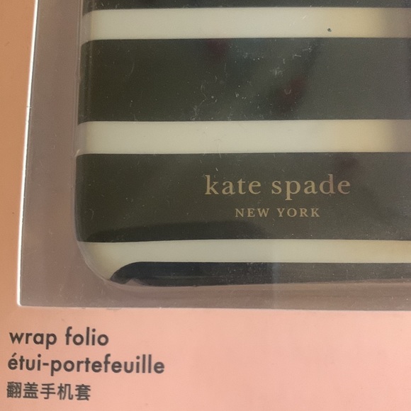 Kate Spade iPhone wrap folio case for iPhone X and XS - Picture 2 of 7
